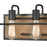Atlas Lighting Copley 20'' Wide 3Lt Vanity Light, Matte Black