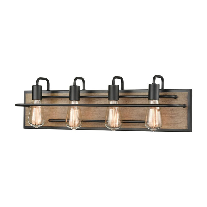 Atlas Lighting Copley 27'' Wide 4Lt Vanity Light, Matte Black