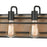 Atlas Lighting Copley 27'' Wide 4Lt Vanity Light, Matte Black