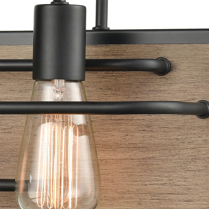 Atlas Lighting Copley 27'' Wide 4Lt Vanity Light, Matte Black