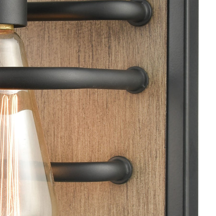 Atlas Lighting Copley 8'' High 1Lt Sconce, Matte Black