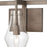 Atlas Lighting Culmination 26'' Wide 3Lt Vanity Light, Zinc/Clear
