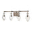 Atlas Lighting Culmination 36'' Wide 4Lt Vanity Light, Zinc/Clear