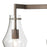 Atlas Lighting Culmination 36'' Wide 4Lt Vanity Light, Zinc/Clear