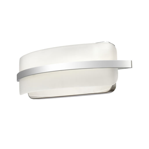 Atlas Lighting Curvato 16'' Wide LED Vanity Light, Chrome/White