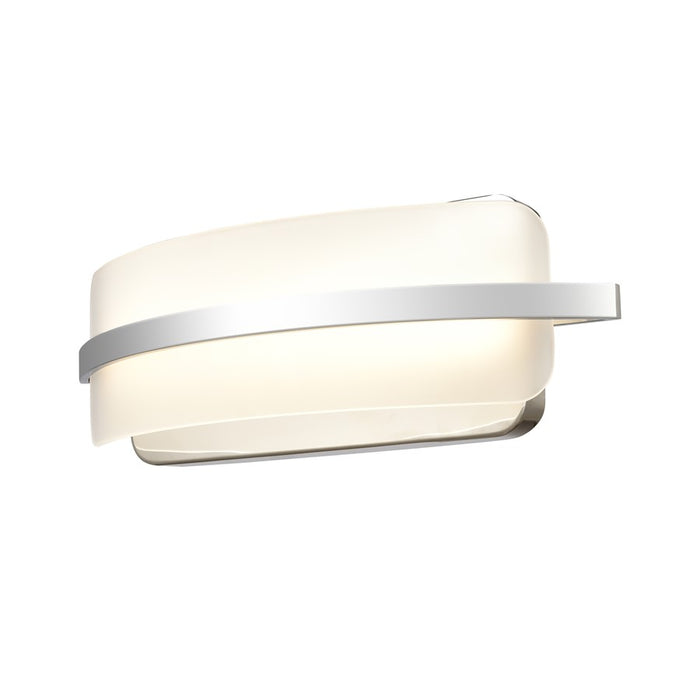 Atlas Lighting Curvato 16'' Wide LED Vanity Light, Chrome/White