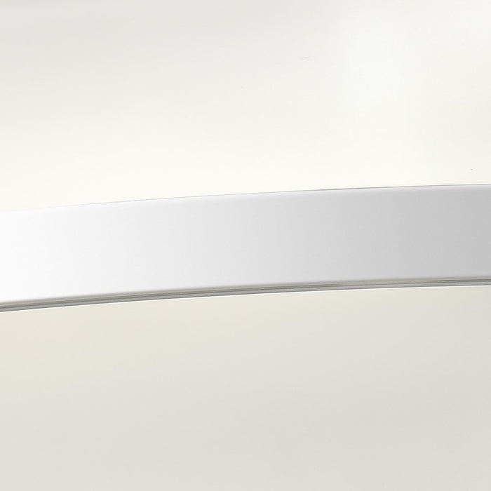 Atlas Lighting Curvato 16'' Wide LED Vanity Light, Chrome/White