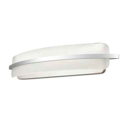Atlas Lighting Curvato 25.5'' Wide LED Vanity Light, Chrome/White