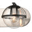 Atlas Lighting Davenay 16''W 2Lt Vanity Light, Satin Nickel/Clear