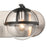 Atlas Lighting Davenay 23''W 3Lt Vanity Light, Satin Nickel/Clear