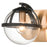 Atlas Lighting Davenay 31''W 4Lt Vanity Light, Satin Brass/Clear