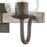 Atlas Lighting Dillon 22''W 3Lt Vanity Light, Vintage Rust/Clear