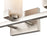 Atlas Lighting Dressler 22'' Wide 3Lt Vanity Light, Nickel/White