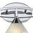 Atlas Lighting Elysburg 25'' Wide 3Lt Vanity Light, Chrome/White