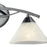 Atlas Lighting Elysburg 25'' Wide 3Lt Vanity Light, Chrome/White