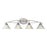 Atlas Lighting Elysburg 36'' Wide 4Lt Vanity Light, Nickel/White