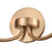 Atlas Lighting Emily 17'' Wide 2Lt Vanity Light, Brushed Gold/Clear