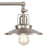 Atlas Lighting English Pub 28'' Wide 3Lt Vanity Light, Nickel
