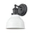 Atlas Lighting Haralson 10'' High 1Lt Sconce, Charcoal/White