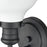Atlas Lighting Haralson 10'' High 1Lt Sconce, Charcoal/White