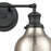 Atlas Lighting Haralson 17''W 2Lt Vanity Light, Charcoal/Nickel