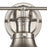 Atlas Lighting Haralson 24'' Wide 3Lt Vanity Light, Nickel/Nickel
