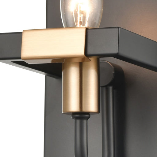 Atlas Lighting Heathrow 8'' High 1Lt Sconce, Matte Black