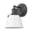 Atlas Lighting Holgate 9'' High 1Lt Sconce, Charcoal/White