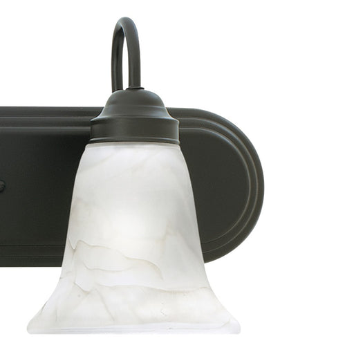 Atlas Lighting Homestead 24'' Wide 3Lt Vanity Light, Bronze/White
