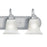 Atlas Lighting Homestead 30'' Wide 4Lt Vanity Light, Nickel/White