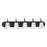 Atlas Lighting Homestead 36'' Wide 5Lt Vanity Light, Bronze/White