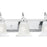 Atlas Lighting Homestead 48'' Wide 6Lt Vanity Light, Chrome/White