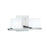 Atlas Lighting Icereto 11.5'' Wide 2Lt Vanity Light, Chrome/White