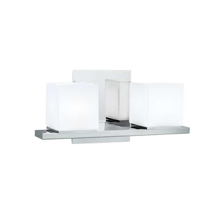 Atlas Lighting Icereto 11.5'' Wide 2Lt Vanity Light, Chrome/White