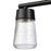 Atlas Lighting Jergen 12.5''W 2Lt Vanity Light, Matte Black/Clear