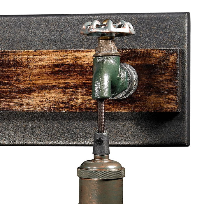 Atlas Lighting Jonas 26''W 4Lt Vanity Light, Multi Tone Weathered