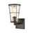 Atlas Lighting Kendrix 11''H 1Lt Sconce, Oil Rubbed Bronze/Clear
