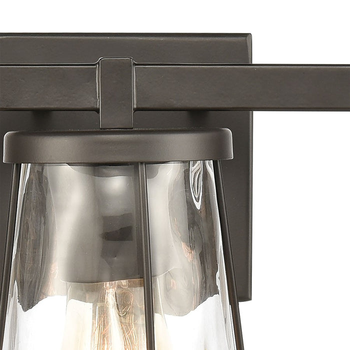 Atlas Lighting Kendrix 24'' Wide 3Lt Vanity Light, Bronze/Clear