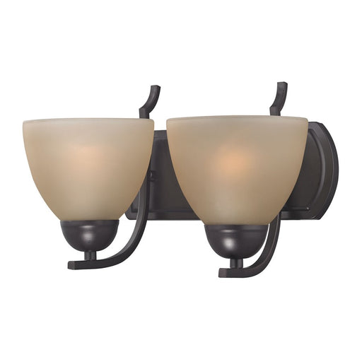 Atlas Lighting Kingston 13'' Wide 2Lt Vanity Light, Bronze/Brown