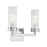 Atlas Lighting Lida 14'' Wide 2Lt Vanity Light, Chrome