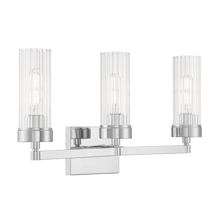 Atlas Lighting Lida 21'' Wide 3Lt Vanity Light, Chrome