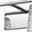 Atlas Lighting Lightweave 15'' Wide 2Lt Vanity Light, Nickel/Clear