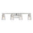Atlas Lighting Lightweave 32'' Wide 4Lt Vanity Light, Nickel/Clear