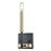 Atlas Lighting Livingston 11'' High 1Lt Sconce, Matte Black