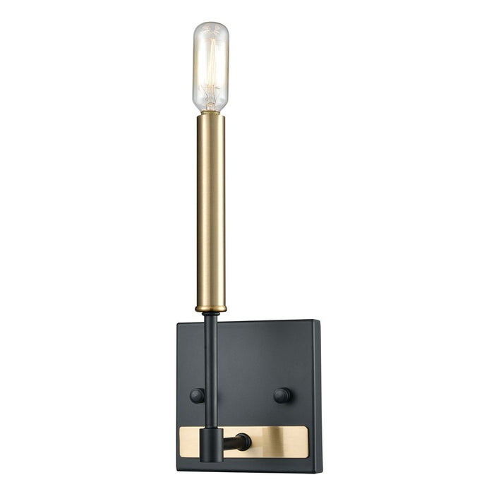 Atlas Lighting Livingston 11'' High 1Lt Sconce, Matte Black