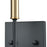 Atlas Lighting Livingston 11'' High 1Lt Sconce, Matte Black