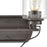 Atlas Lighting Market Square 12''W 2Lt Vanity Light, Bronze/Clear