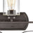 Atlas Lighting Market Square 20''W 3Lt Vanity Light, Bronze/Clear