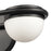 Atlas Lighting Nelly 14'' Wide 2Lt Vanity Light, Matte Black/White