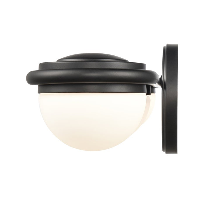 Atlas Lighting Nelly 22'' Wide 3Lt Vanity Light, Matte Black/White